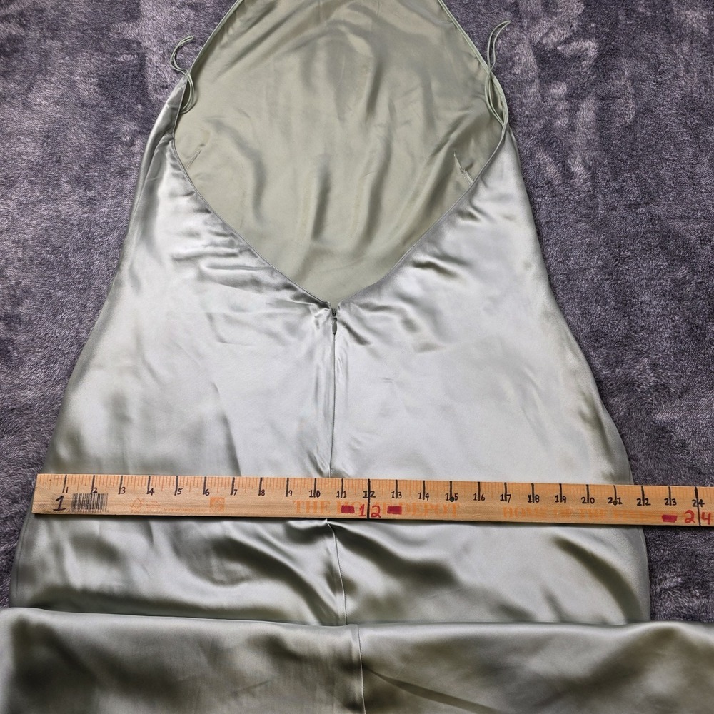 Ralph Lauren Purple Label Chilton Washed Satin Evening Dress Size 14 $3490 - Picture 6 of 11